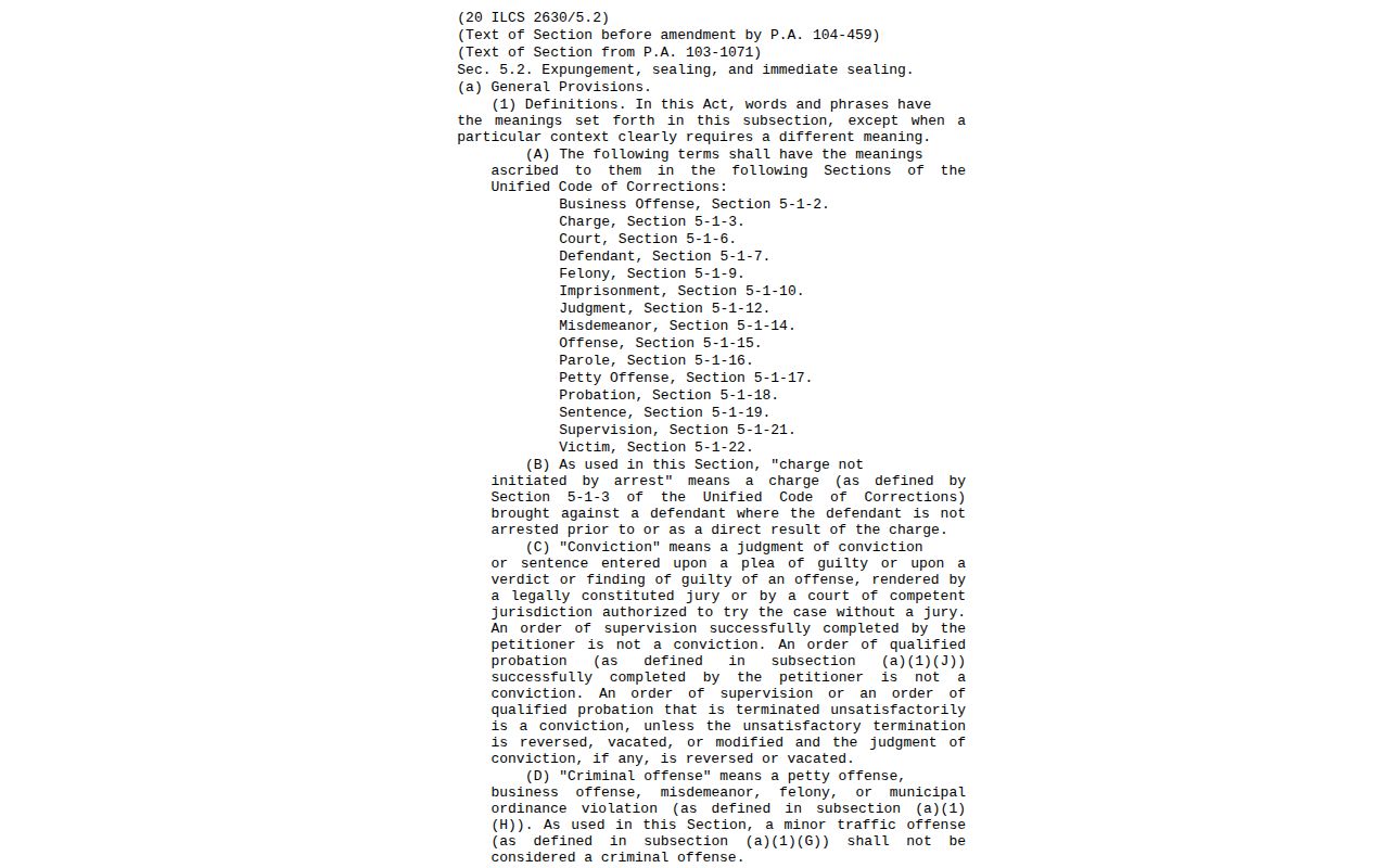 St. Clair County released inmate mugshot expungement law